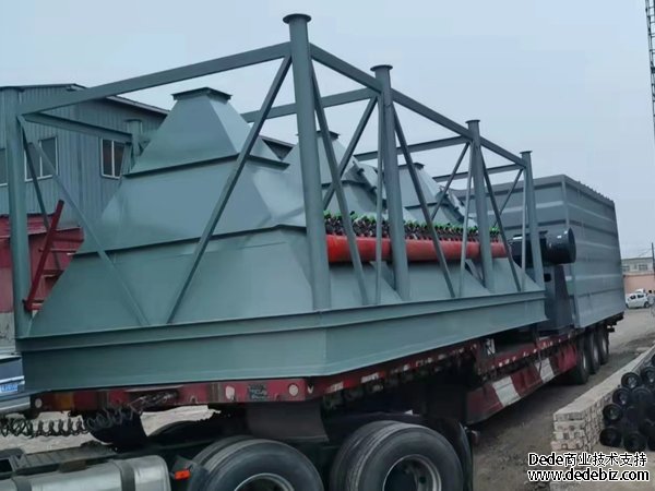 960平米除尘器装车发货