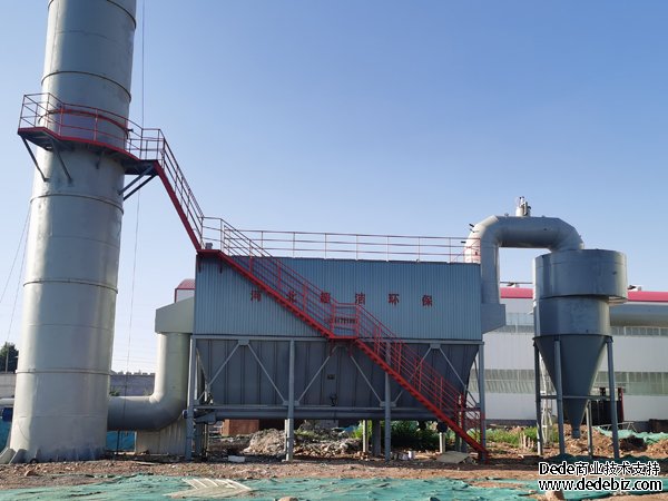 邢台钢厂2100平米除尘器安装现场