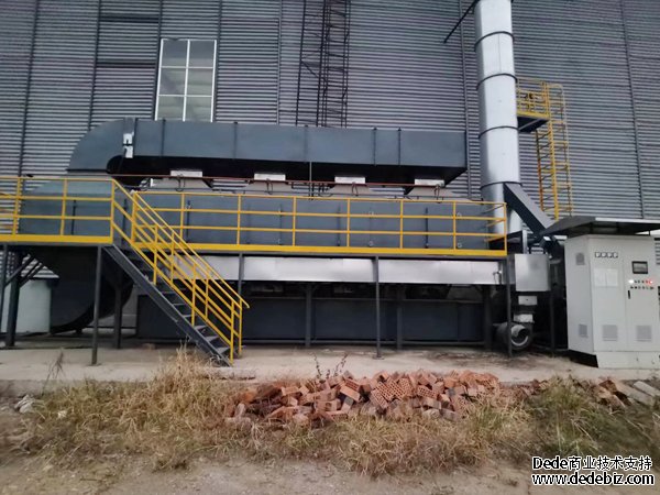 江苏印刷厂8万风量催化燃烧设备
